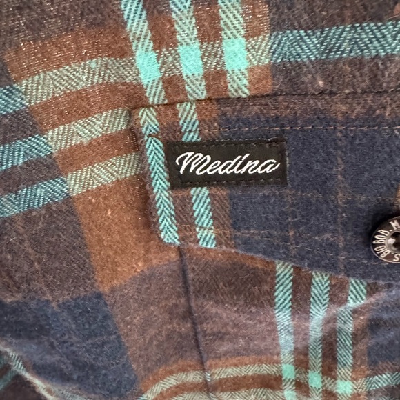 L Medina flannel Big Bob collab - Picture 3 of 5